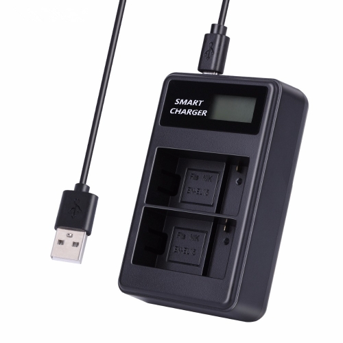 

Suitable For Nikon EN-EL15 Smart LCD Display USB Dual Charger