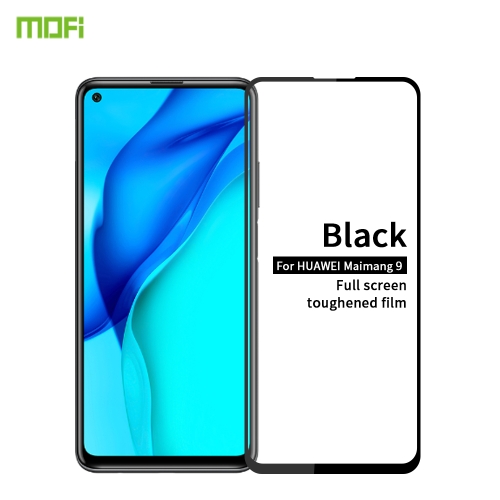 

For Huawei Maimang9/Mate 40Lite MOFI 9H 2.5D Full Screen Tempered Glass Film(Black)
