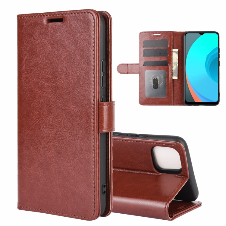 For OPPO Realme C11 R64 Texture Single Horizontal Flip Protective Case with Holder & Card Slots & Wallet& Photo Frame(Brown)
For OPPO Realme C11 R64 Texture Single Horizontal Flip Protective Case with Holder & Card Slots & Wallet& Photo Frame(Brown)