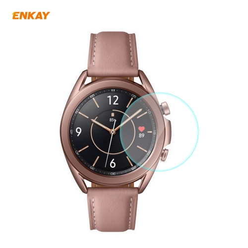 

For Samsung Galaxy Watch 3 41mm ENKAY Hat-Prince 0.2mm 9H 2.15D Curved Edge Tempered Glass Screen Protector Watch Film