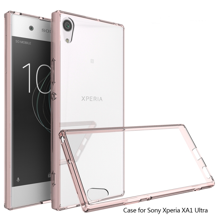 

Scratchproof TPU + Acrylic Protective Case for Sony Xperia XA1 Ultra(Pink)