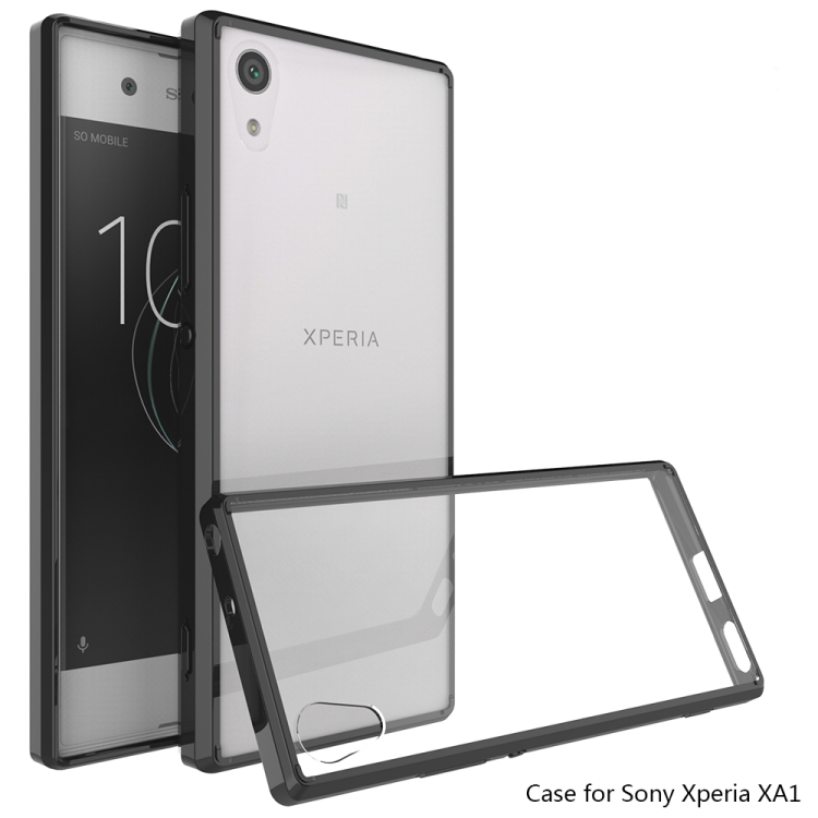 

Scratchproof TPU + Acrylic Protective Case for Sony Xperia XA1(Black)