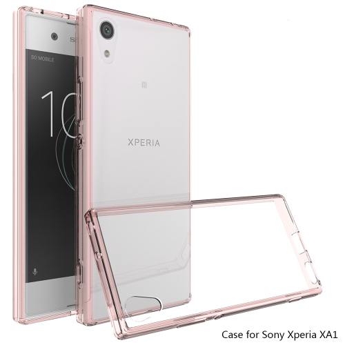 

Scratchproof TPU + Acrylic Protective Case for Sony Xperia XA1(Pink)