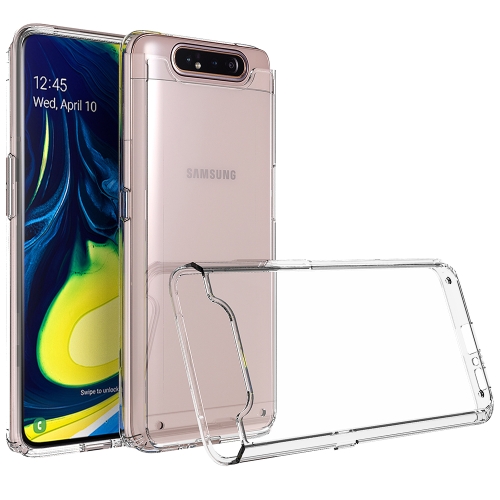 

Scratchproof TPU + Acrylic Protective Case for Galaxy A80/A90(Transparent)