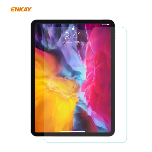 

For iPad Pro 11 2021/ 2020 / 2018 2 PCS ENKAY Hat-Prince 0.33mm 9H Surface Hardness 2.5D Explosion-proof Tempered Glass Protector