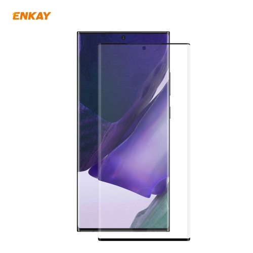 

1 PCS For Samsung Galaxy Note 20 Ultra ENKAY Hat-Prince 0.26mm 9H 3D Explosion-proof Full Screen Curved Heat Bending Tempered Glass Film