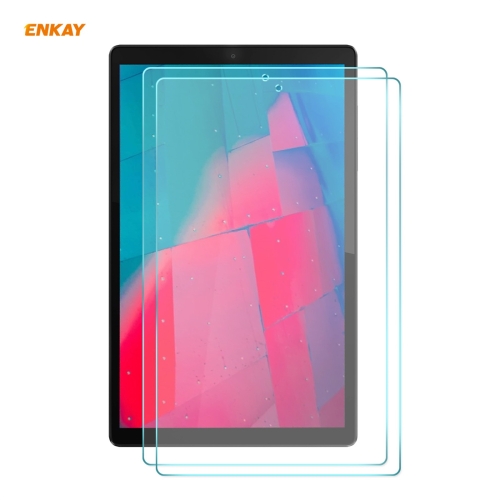 

For Lenovo Tab M10 HD (2nd Gen) 2 PCS ENKAY Hat-Prince 0.33mm 9H Surface Hardness 2.5D Explosion-proof Tempered Glass Protector Film