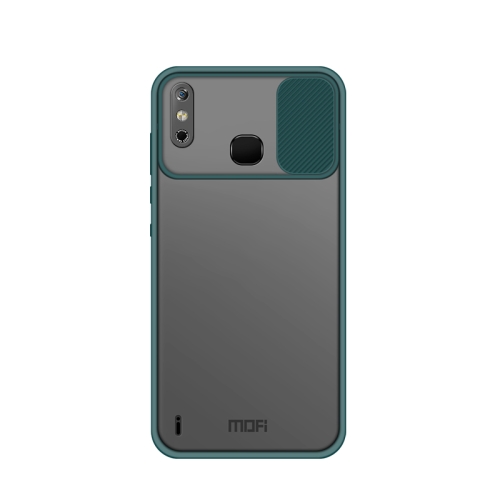 

For Infinix X653 / Smart 4 MOFI Xing Dun Series Translucent Frosted PC + TPU Privacy Anti-glare Shockproof All-inclusive Protective Case(Green)