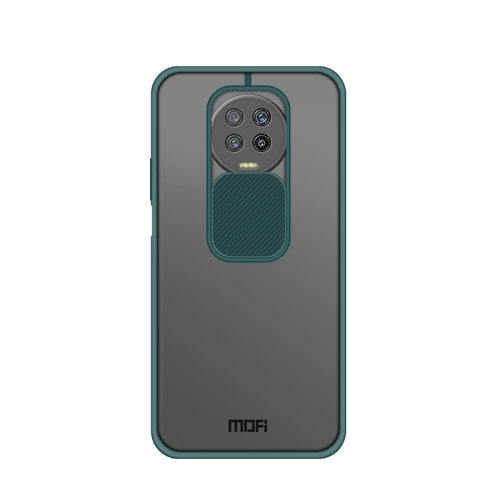 

For Infinix X690 / Note7 MOFI Xing Dun Series Translucent Frosted PC + TPU Privacy Anti-glare Shockproof All-inclusive Protective Case(Green)