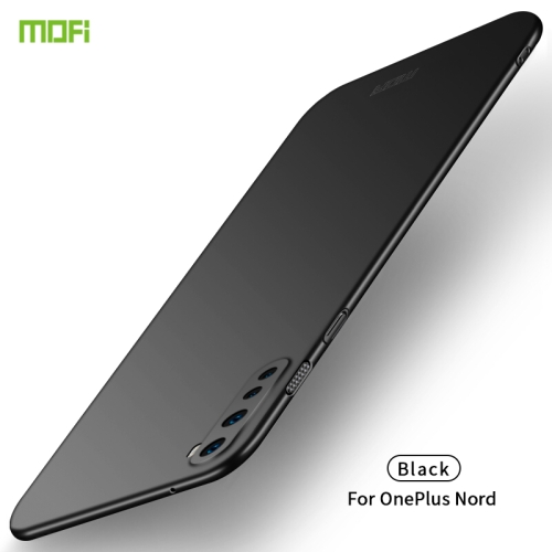 

For OnePlus Nord MOFI Frosted PC Ultra-thin Hard C(Black)