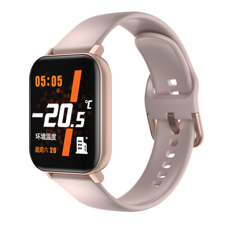 

F25 1.4 inch TFT Color Screen Smart Watch IP67 Waterproof,Support Temperature Monitoring/Heart Rate Monitoring/Blood Pressure Monitoring/Sleep Monitoring(Pink)