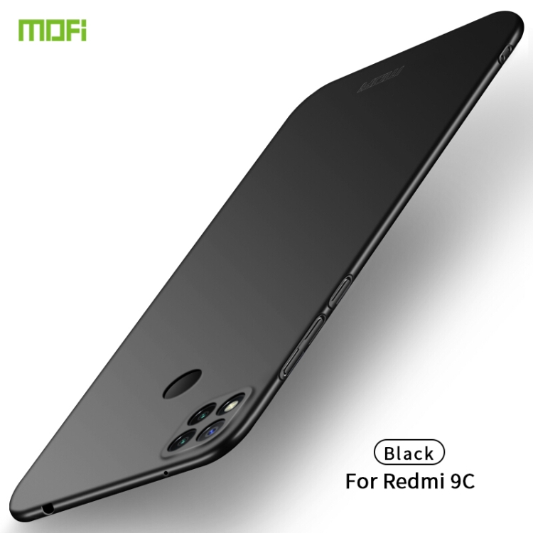 

For Xiaomi Redmi 9C MOFI Frosted PC Ultra-thin Hard Case(Black)