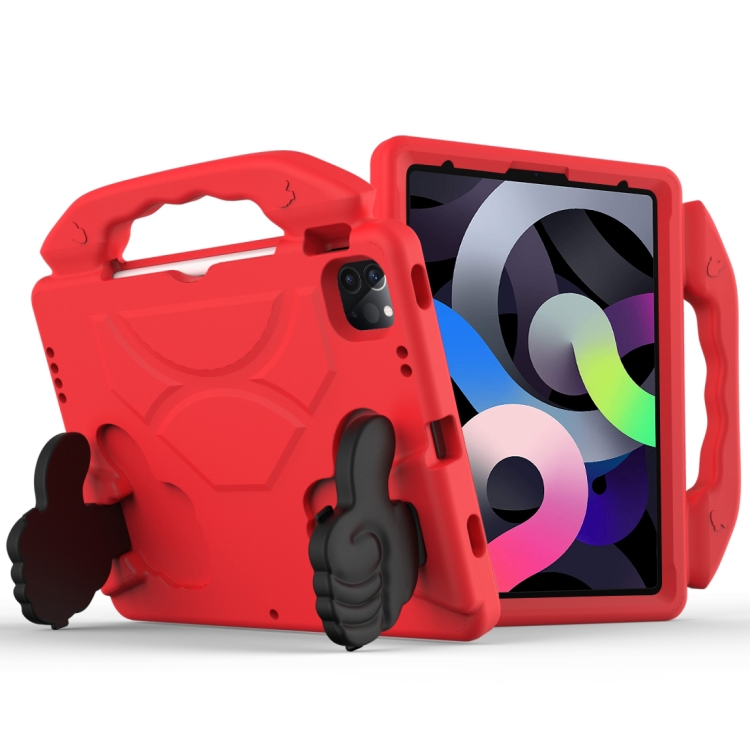 For iPad Air 2020 10.9 EVA Material Children Flat Anti Falling Cover Protective Shell with Thumb Bracket(Red)
For iPad Air 2020 10.9 EVA Material Children Flat Anti Falling Cover Protective Shell with Thumb Bracket(Red)