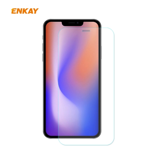 

For iPhone 12 Pro Max ENKAY Hat-Prince 0.26mm 9H 2.5D Curved Edge Explosion-proof Tempered Glass Film