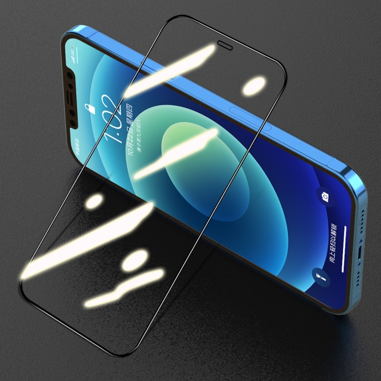 

For iPhone iPhone 12 / 12 Pro ENKAY Hat-Prince Full Glue 0.26mm 9H 2.5D Tempered Glass Full Coverage Film