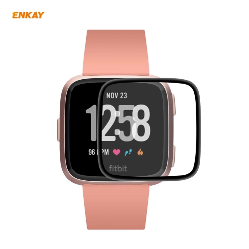 

1 PCS For Fitbit Versa 3 / Fitbit Sense ENKAY Hat-Prince 3D Full Screen Soft PC Edge + PMMA HD Screen Protector Film