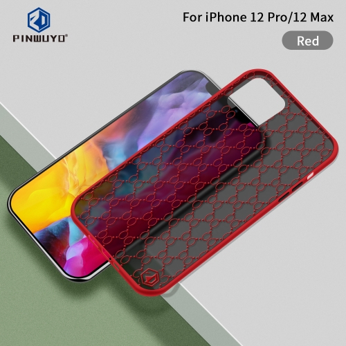 

For iPhone 12 / 12 Pro PINWUYO Series 2 Generation PC + TPU Anti-drop All-inclusive Protective Case(Red)