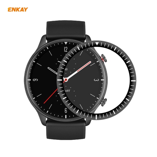 

1 PCS For Amazfit GTR 2 ENKAY Hat-Prince 3D Full Screen Soft PC Edge + PMMA HD Screen Protector Film