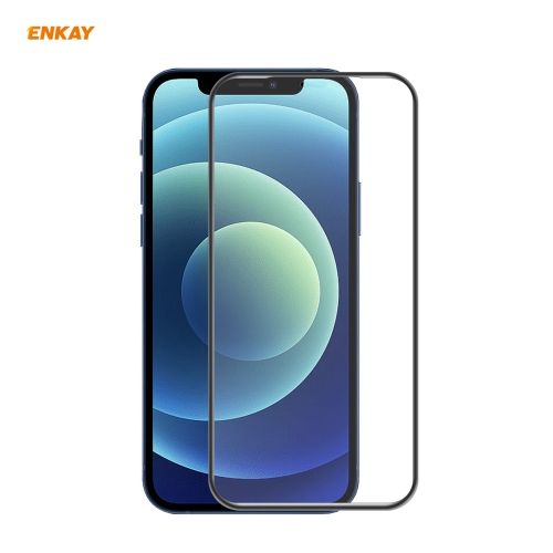 

ENKAY Hat-Prince Anti-drop Full Glue Tempered Glass Full Screen Film Anti-fall Protector For iPhone 12 mini
