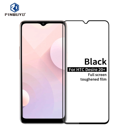 

For HTC Desire 20+ PINWUYO 9H 2.5D Full Screen Tempered Glass Film(Black)