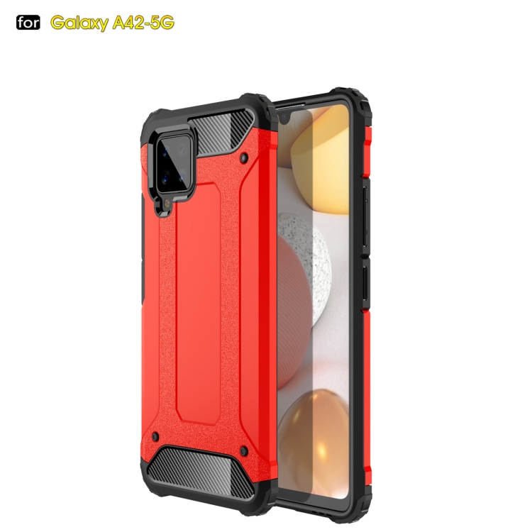 

For Samsung Galaxy A42 5G Magic Armor TPU + PC Combination Case(Red)