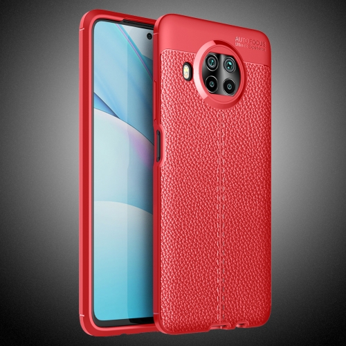 

For Xiaomi Mi 10T Lite Litchi Texture TPU Shockproof Case(Red)