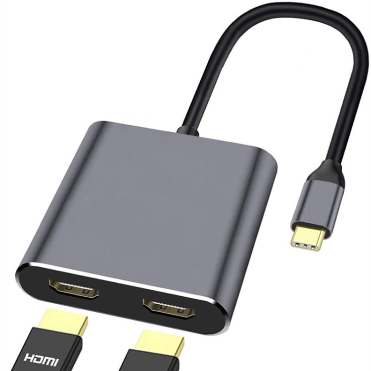 

ZS-SGSHDMI USB-C / Type-C to Dual HDMI Adapter