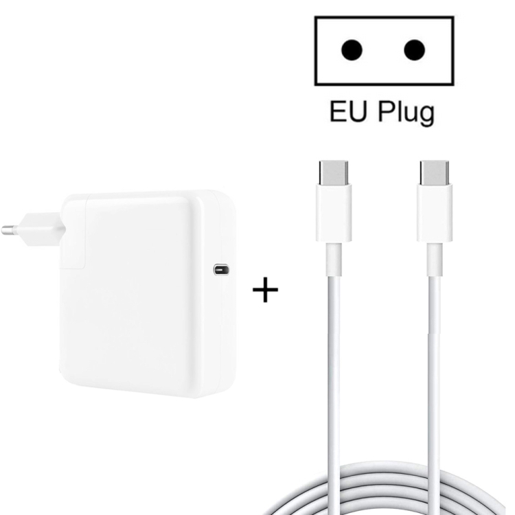 

2 in 1 PD3.0 30W USB-C / Type-C Travel Charger with Detachable Foot + PD3.0 3A USB-C / Type-C to USB-C / Type-C Fast Charge Data Cable Set, Cable Length: 1m, EU Plug