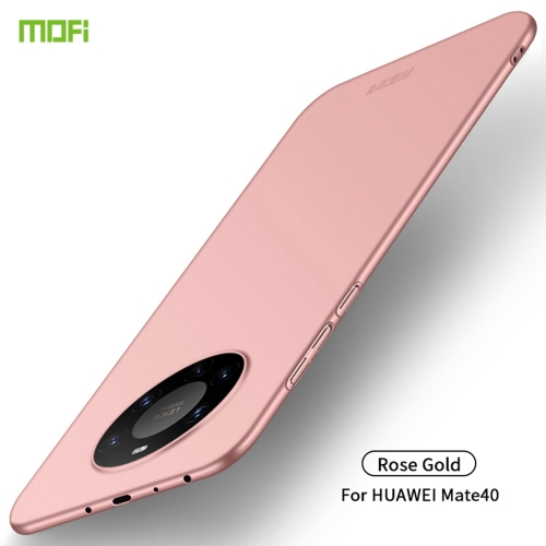 

For Huawei Mate 40 MOFI Frosted PC Ultra-thin Hard Case(Rose Gold)