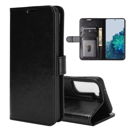 

For Samsung Galaxy S30 R64 Texture Single Horizontal Flip Protective Case with Holder & Card Slots & Wallet& Photo Frame(Black)