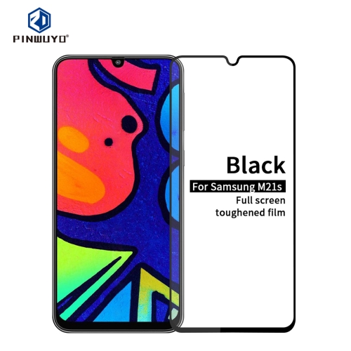 

For Samsung Galaxy M21s PINWUYO 9H 2.5D Full Screen Tempered Glass Film(Black)