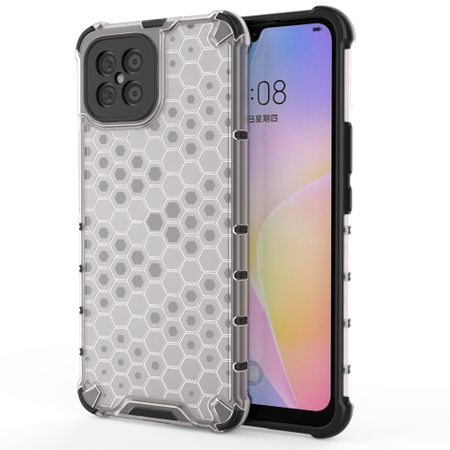 

For Huawei nova 8 SE Shockproof Honeycomb PC + TPU Case(White)