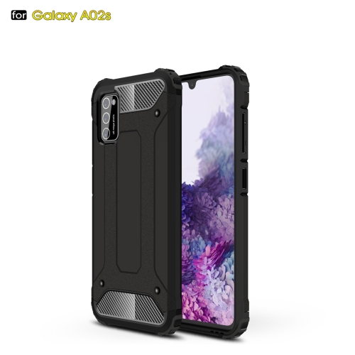 

For Samsung Galaxy A02s Magic Armor TPU + PC Combination Case(Black)