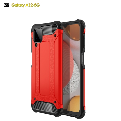 

For Samsung Galaxy A12 5G Magic Armor TPU + PC Combination Case(Red)