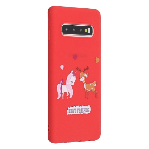 

Frosted Pattern TPU Protective Case for Galaxy S10(Lovers)