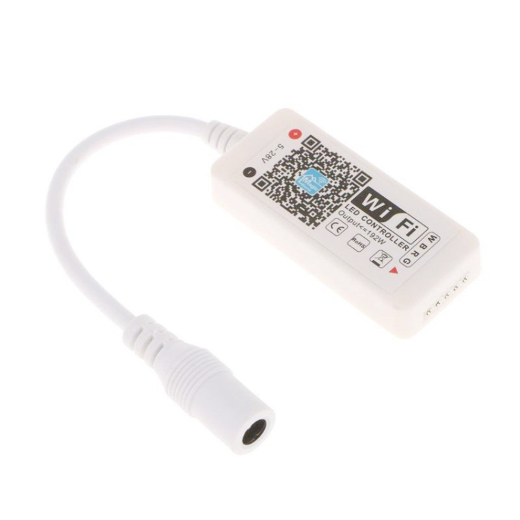 

Smart Phone Control Music and Timer Mode Home Mini WIFI LED RGB Controller, type:RGBW Controller