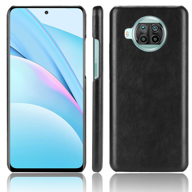 

For Xiaomi Mi 10T Lite / Remi Note 9 Pro 5G Shockproof Litchi Texture PC + PU Case(Black)