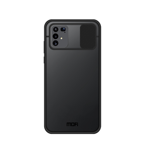 

For Samsung Galaxy S10 Lite MOFI Xing Dun Series Translucent Frosted PC + TPU Privacy Anti-glare Shockproof All-inclusive Protective Case(Black)