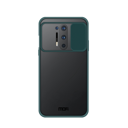 

For OnePlus 8 Pro MOFI Xing Dun Series PC + TPU Anti-peep Waterproof And Anti-drop All-inclusive Protective Shell, Translucent Frosted(Green)