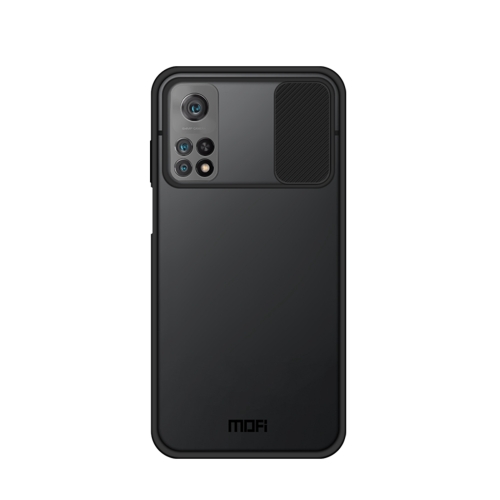 

For Xiaomi Mi 10T / 10T Pro MOFI Xing Dun Series Translucent Frosted PC + TPU Privacy Anti-glare Shockproof All-inclusive Protective Case(Black)