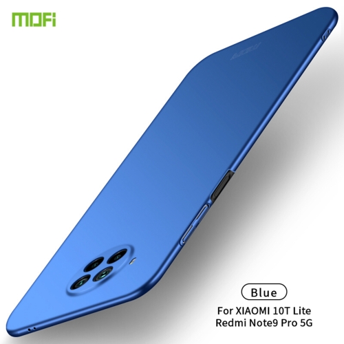 

For Xiaomi Mi 10T Lite/NOTE9 PRO 5G MOFI Frosted PC Ultra-thin Hard C(Blue)