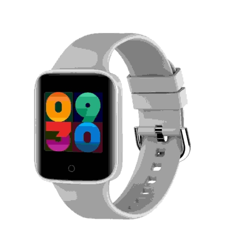 

E8 1.3 inch Color Screen Smart Watch, IP67 Waterproof, Support Temperature Monitoring/Heart Rate Monitoring/Blood Pressure Monitoring/Blood Oxygen Monitoring/Sleep Monitoring(Silver)