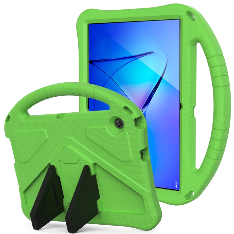 

For Huawei MediaPad T3 10 EVA Flat Anti Falling Protective Case Shell with Holder(Green)