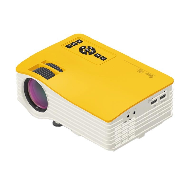 

UC38D 1080P Mini Mini Portable Children Mobile Phone with Screen Projector, Power Plug:UK Plug