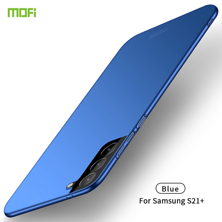 

For Samsung Galaxy S21+ 5G MOFI Frosted PC Ultra-thin Hard Case(Blue)