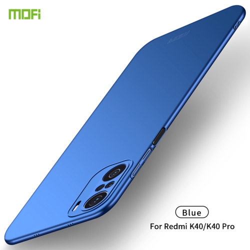 

For Xiaomi Redmi K40 / K40 Pro MOFI Frosted PC Ultra-thin Hard Case(Blue)