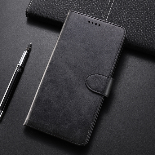 

Calf Texture Horizontal Flip Leather Case for BQ vsmart Active 1, with Holder & Card Slots & Wallet(Black)
