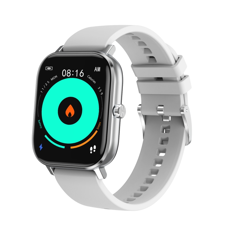

DT35+ 1.75 inch Color Screen Smart Watch IP67 Waterproof,Silicone Watchband,Support Bluetooth Call/Heart Rate Monitoring/Blood Pressure Monitoring/Blood Oxygen Monitoring/Sleep Monitoring(Gray)