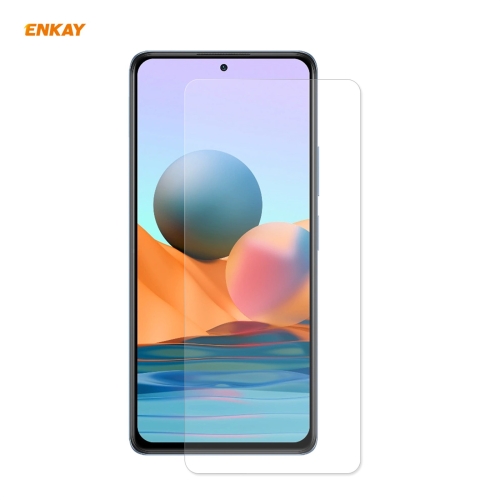 

For Redmi Note 10 Pro / Note 10 Pro Max ENKAY Hat-Prince 0.26mm 9H 2.5D Curved Edge Tempered Glass Film