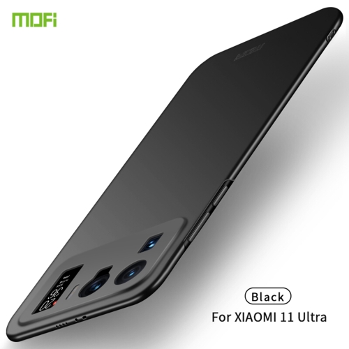 

For Xiaomi Mi 11 Ultra MOFI Frosted PC Ultra-thin Hard Case(Black)